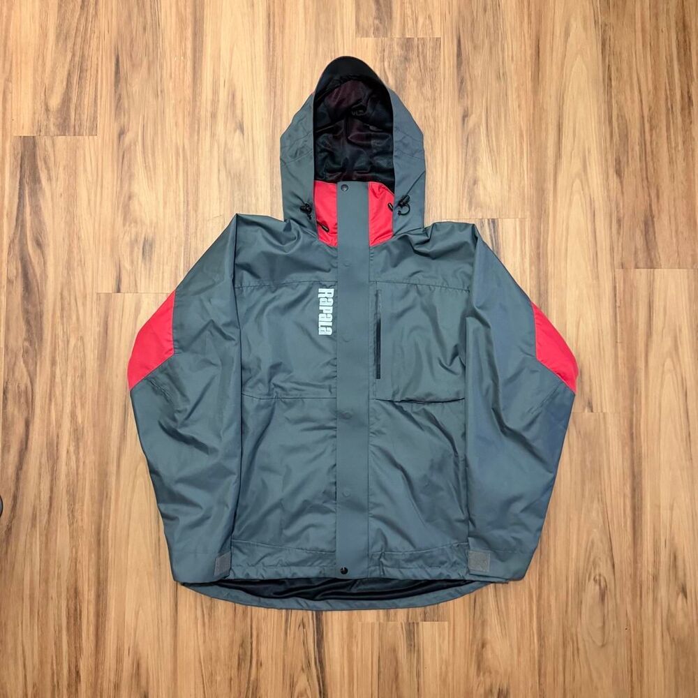 Rapala Rain Men's XXL Jacket Red/Black RR1J